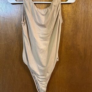 Beige Bodysuit